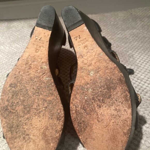 Cynthia Vincent wedge sandals - Picture 3 of 5